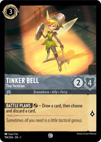 Tinker Bell, Tiny Tactician (foil)