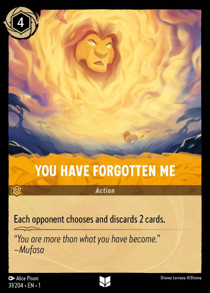 You Have Forgotten Me (foil)