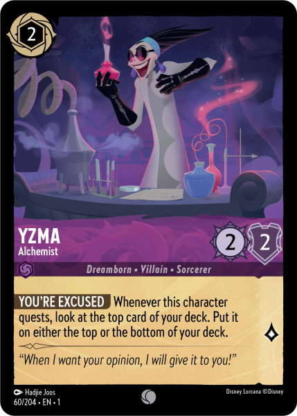 Yzma, Alchemist