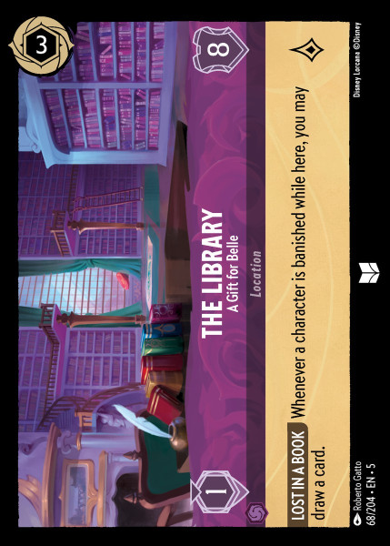 The Library, A Gift for Belle