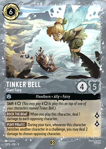 Tinker Bell, Giant Fairy (foil)