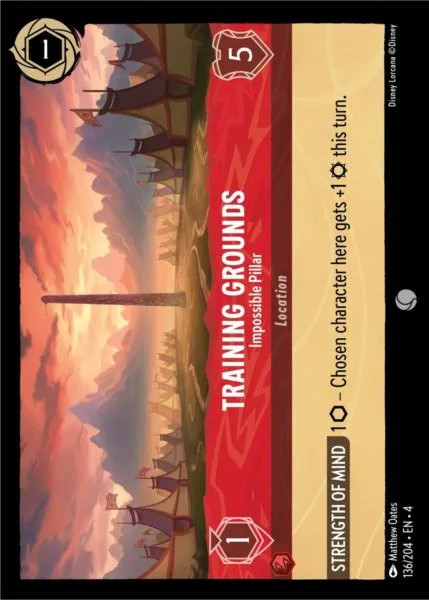 Training Grounds, Impossible Pillar (foil)