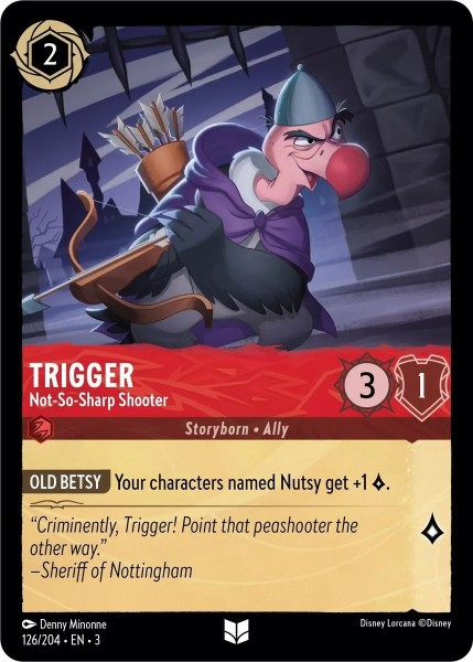 Trigger, Not-So-Sharp Shooter (foil)