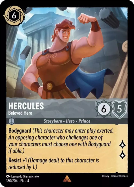 Hercules, Beloved Hero