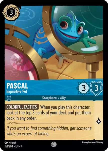 Pascal, Inquisitive Pet