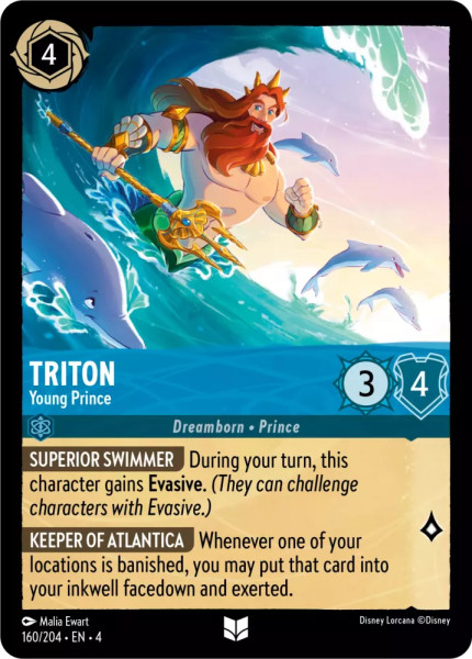 Triton, Young Prince (foil)