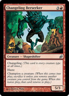 Changeling Berserker (foil)