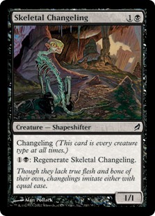 Skeletal Changeling (foil)