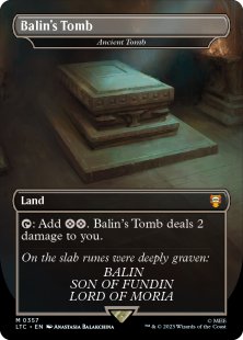 Ancient Tomb (#357) (foil) (borderless)