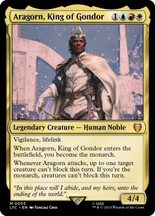 Aragorn, King of Gondor (foil)