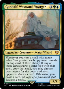 Gandalf, Westward Voyager (foil)