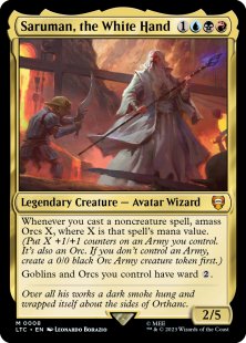 Saruman, the White Hand (foil)