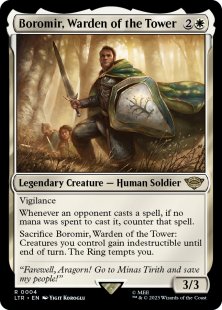 Boromir, Warden of the Tower (foil)