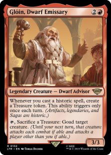 Glóin, Dwarf Emissary (foil)