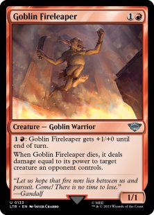 Goblin Fireleaper (foil)