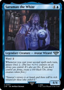 most valuable cards lord of the rings mtg Grima Wormtongue [The Lord of the Rings: Tales of Middle-Earth] main image 1