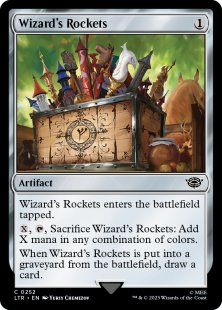 Wizard's Rockets (foil)