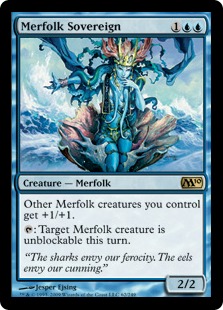 Merfolk Sovereign (foil) (VG)