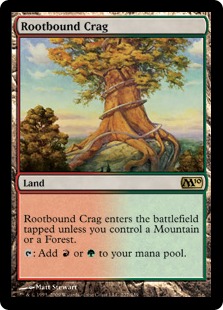 Rootbound Crag (foil)