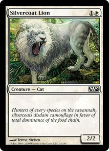 Silvercoat Lion (foil)