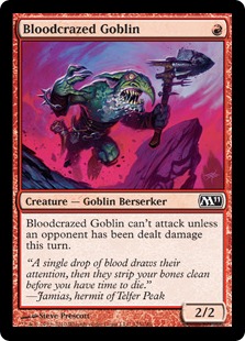 Bloodcrazed Goblin (foil)