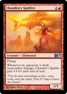 Chandra's Spitfire (foil)