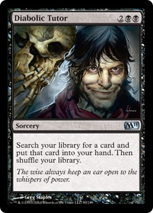 Diabolic Tutor (foil)