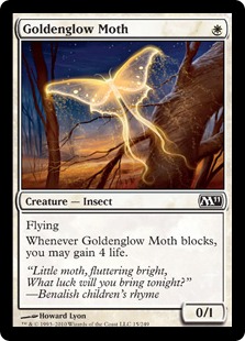 Goldenglow Moth (foil)