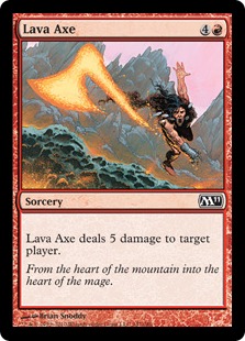 Lava Axe (foil)