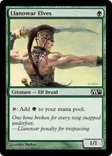 Llanowar Elves (foil)