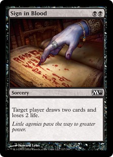 Sign in Blood (foil)