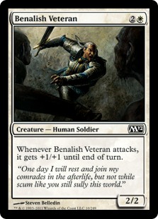 Benalish Veteran (foil)