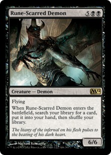 Rune-Scarred Demon (foil)