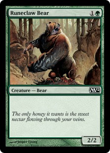 Runeclaw Bear (foil)