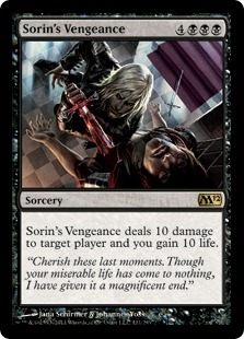 Sorin's Vengeance (foil)