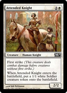 Attended Knight (foil)