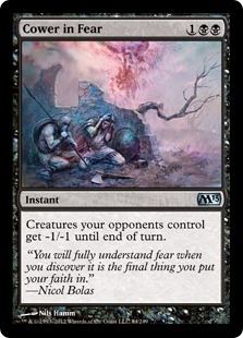 Cower in Fear (foil)