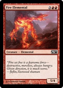 Fire Elemental (foil)