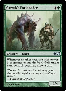 Garruk's Packleader (foil)