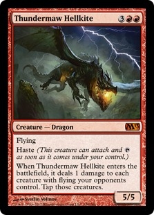 Thundermaw Hellkite (foil)