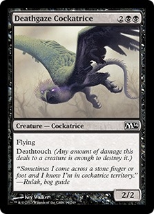 Deathgaze Cockatrice (foil)