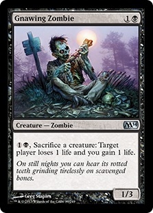 Gnawing Zombie (foil)