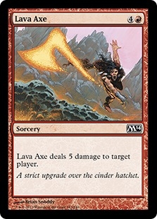 Lava Axe (foil)