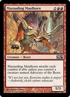 Marauding Maulhorn (foil)