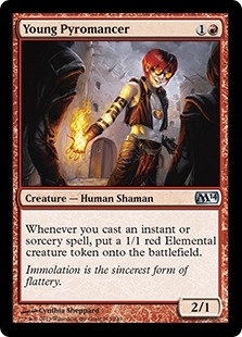 Young Pyromancer (foil)