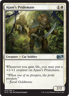 Ajani's Pridemate (foil)