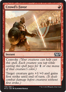 Crowd's Favor (foil)