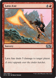 Lava Axe (foil)