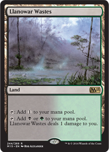 Llanowar Wastes (foil)