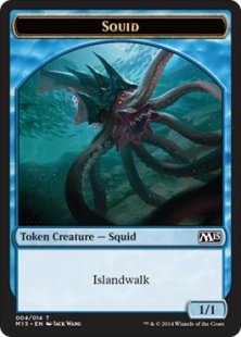 Squid token (1/1)